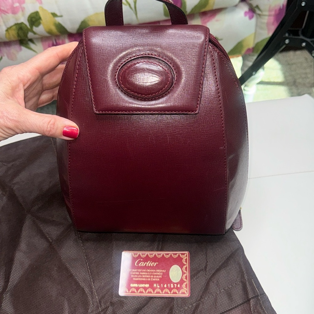 Cartier Leather Backpack 🎒 - Picture 16 of 16